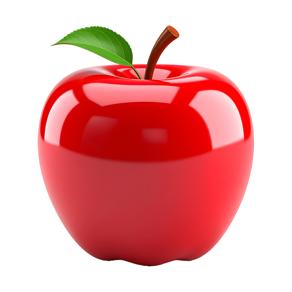 Vivid, free apple illustrations with transparent backgrounds, available for commercial use