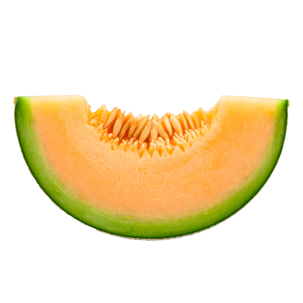 Free Illustration of a Cut Melon