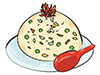 Fried rice / fried rice ――Food ｜ Food ｜ Free illustration material