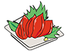 Tuna Sashimi-Food ｜ Food ｜ Free Illustration Material