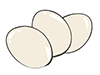 Eggs / Eggs / Eggs-Food ｜ Food ｜ Free Illustration Material