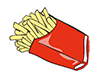 Potato fries-food | food | free illustration material