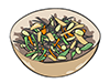 Boiled hijiki and soybeans --Food ｜ Food ｜ Free illustration material