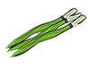 Green onion / green onion ――Food ｜ Food ｜ Free illustration material