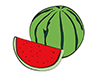 Watermelon / Watermelon --Food ｜ Food ｜ Free Illustration Material